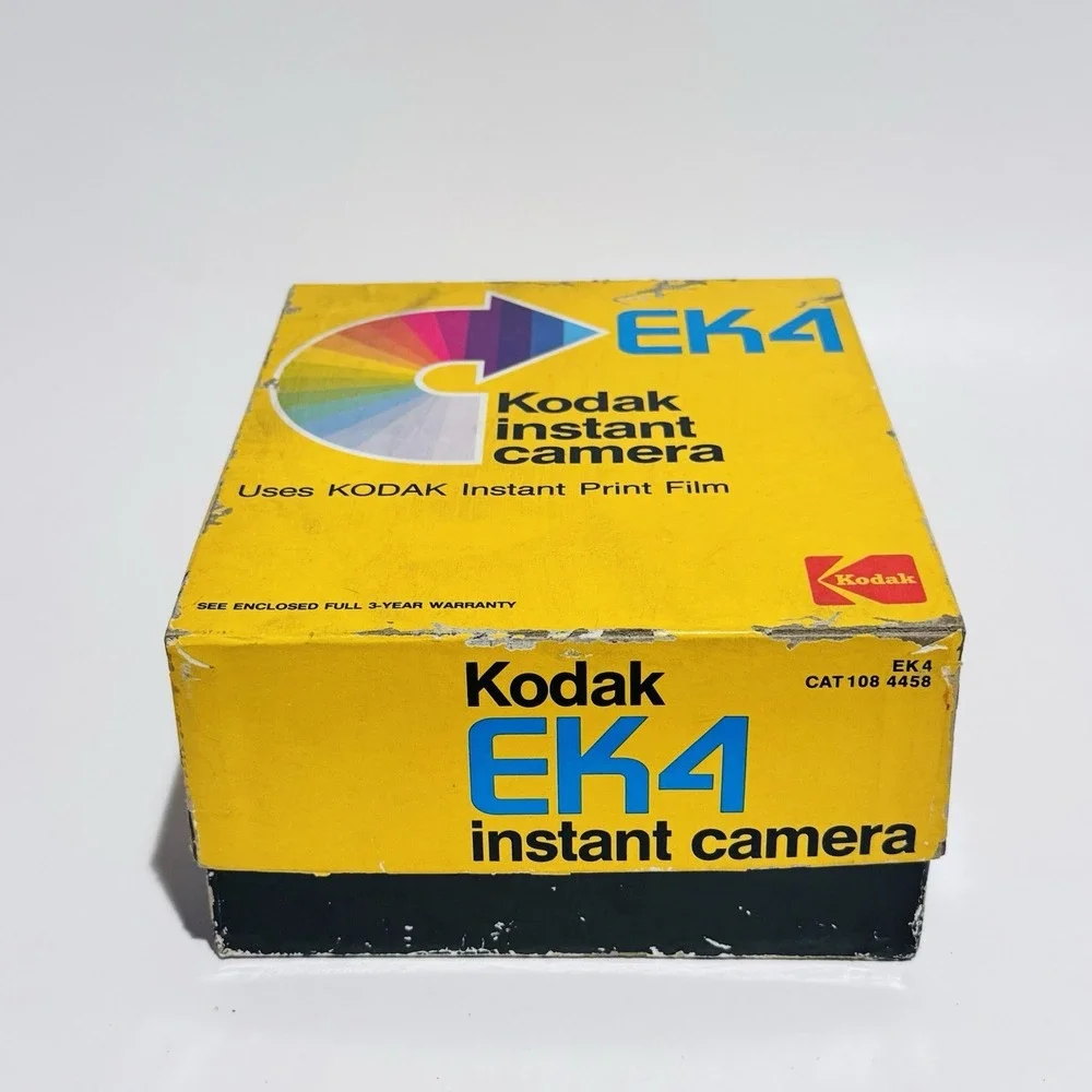 Vintage‎ Kodak EK4 Instant Camera in Original Box
